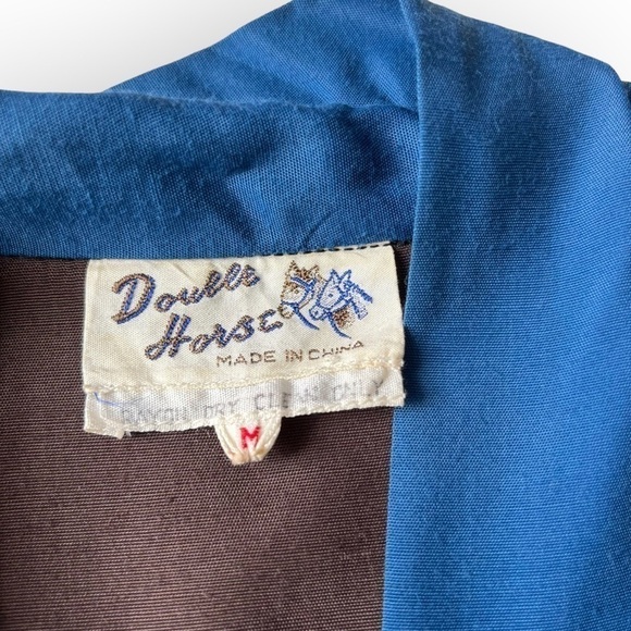 Vintage Double Horse Kimono Jacket w/ Red Dragon Embroidery – Y2K Streetwear S/M - Picture 12 of 16